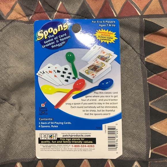 PATCH- SPOONS~The Game of Card grabbing & Spoon Snaggin - Picture 3 of 7